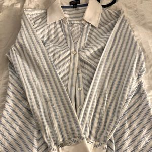 Express striped dress shirt
